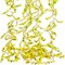 4Pcs Artificial Flowers Vine Silk Flower Garland Spring Yellow Flowers Artificial Jasmine Vines for Decoration Fake Flower Vine Hanging Ivy for Wall Party Wedding Arch Home Indoor Outdoor